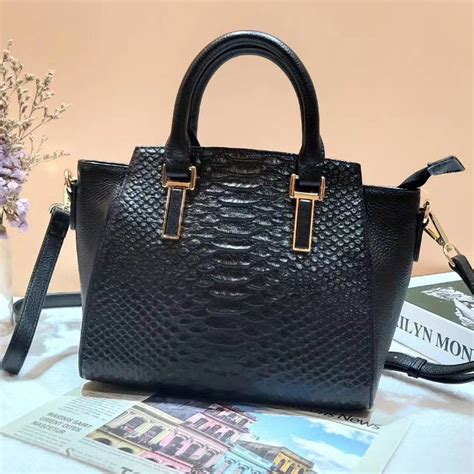 python leather handbags dubai